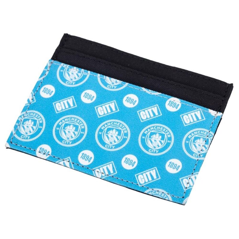 Manchester City FC Icon Card Holder / Sky Blue/White/Black